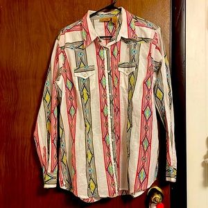 This Wrangler Pearl snap is great! I’ve never worn it.